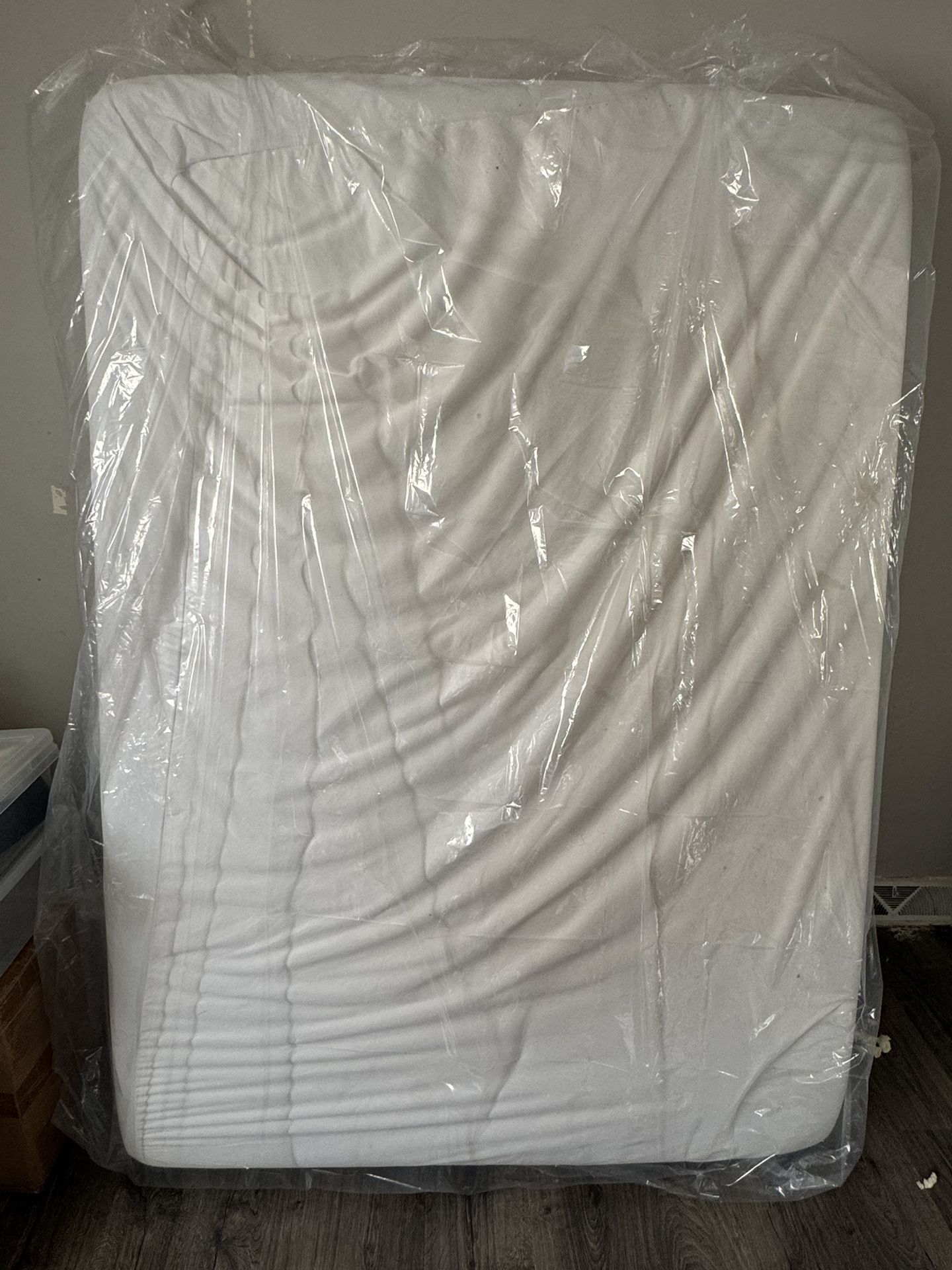 Full size mattress and bed frame