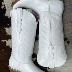 Botas  Blancas Para Mujer 