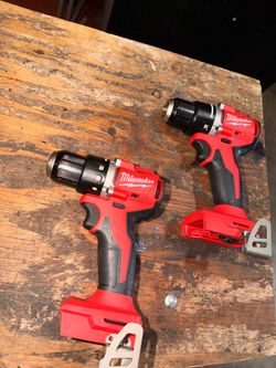 $120 each Milwaukee 18 volt brushless drill driver