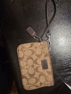 Worn Coach clutch