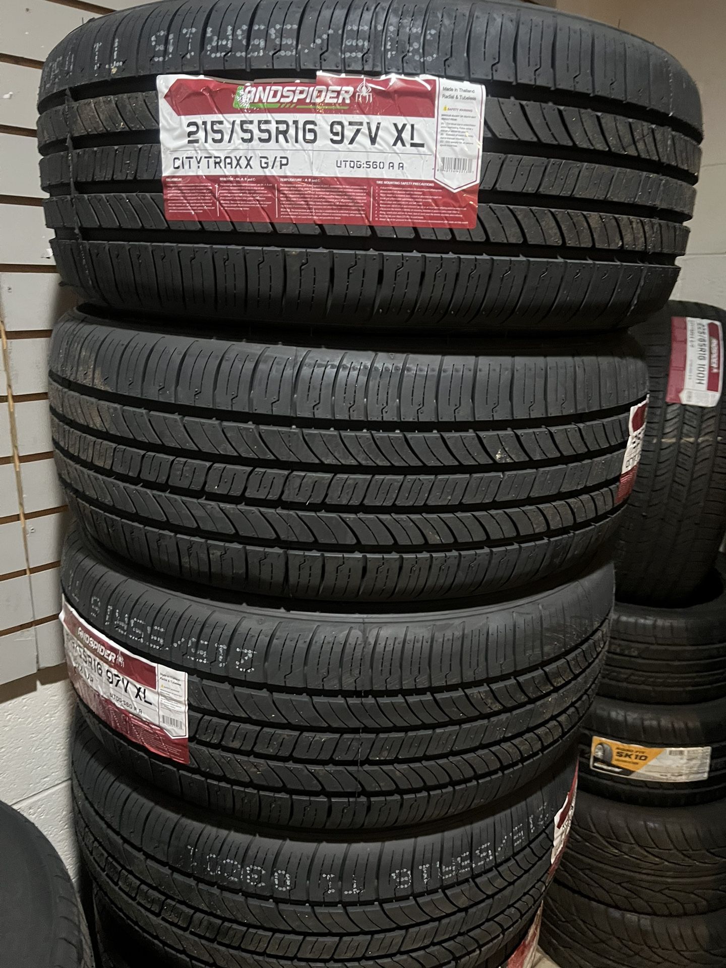 Brand New 215 55 16 Landspider Tires// ALL SIZES AVAILABLE FOR LOW PRICES 📲