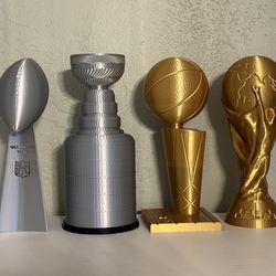 Made To Order, Customizable,  3D Printed Sports Trophies