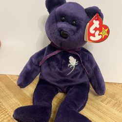 Ty Beanie Baby Princess Bear Vintage From 1997