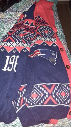 New New England Patriots holiday sweaters 1 Tom Brady pull over