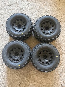 Pro-Line Racing 1/10 Badlands MX28 F/R 2.8" MT Tires MTD 12mm/14mm Black Raid