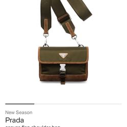 Authentic Prada Shoulder Bag 