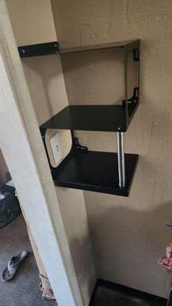 Metal Corner Shelf