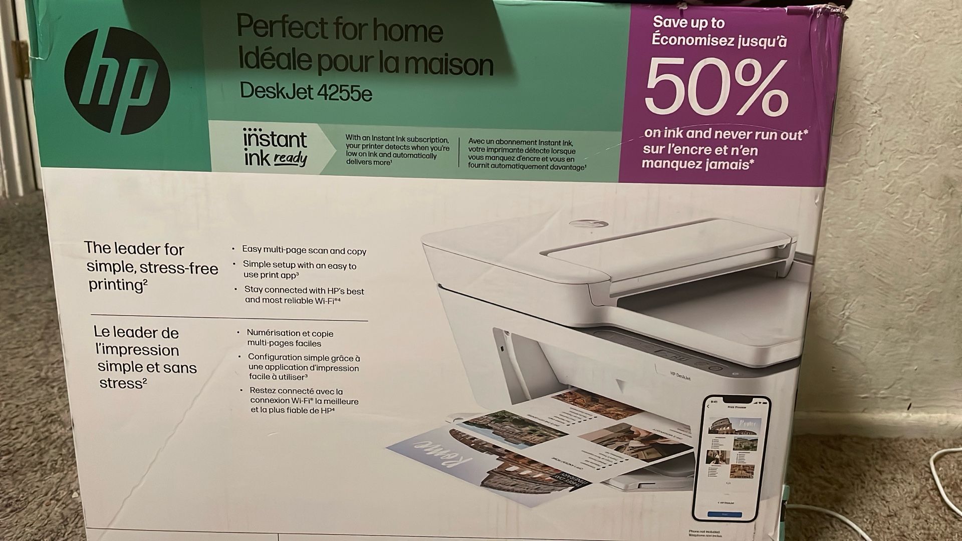 Hp Perfect For Home Desk Jet 4255e Printer