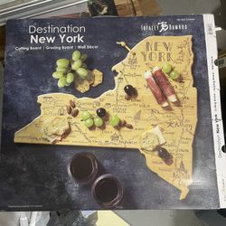 New York bamboo Cutting Board 