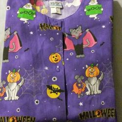 Halloween Nursing Lab Coat - Medium 