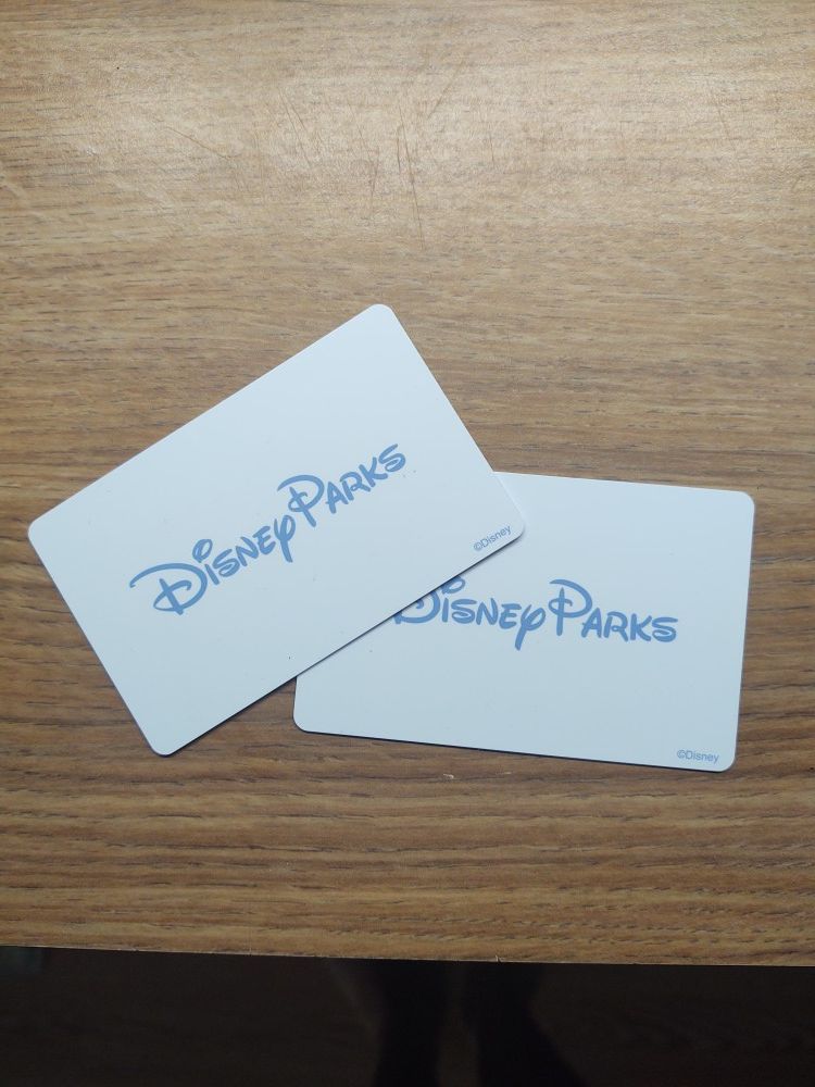 Disney park tickets