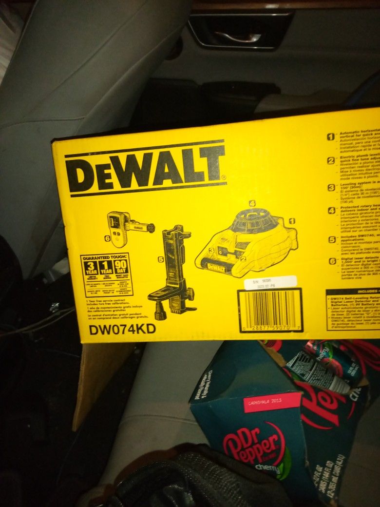 DeWalt Self Leveling Rotary Laser