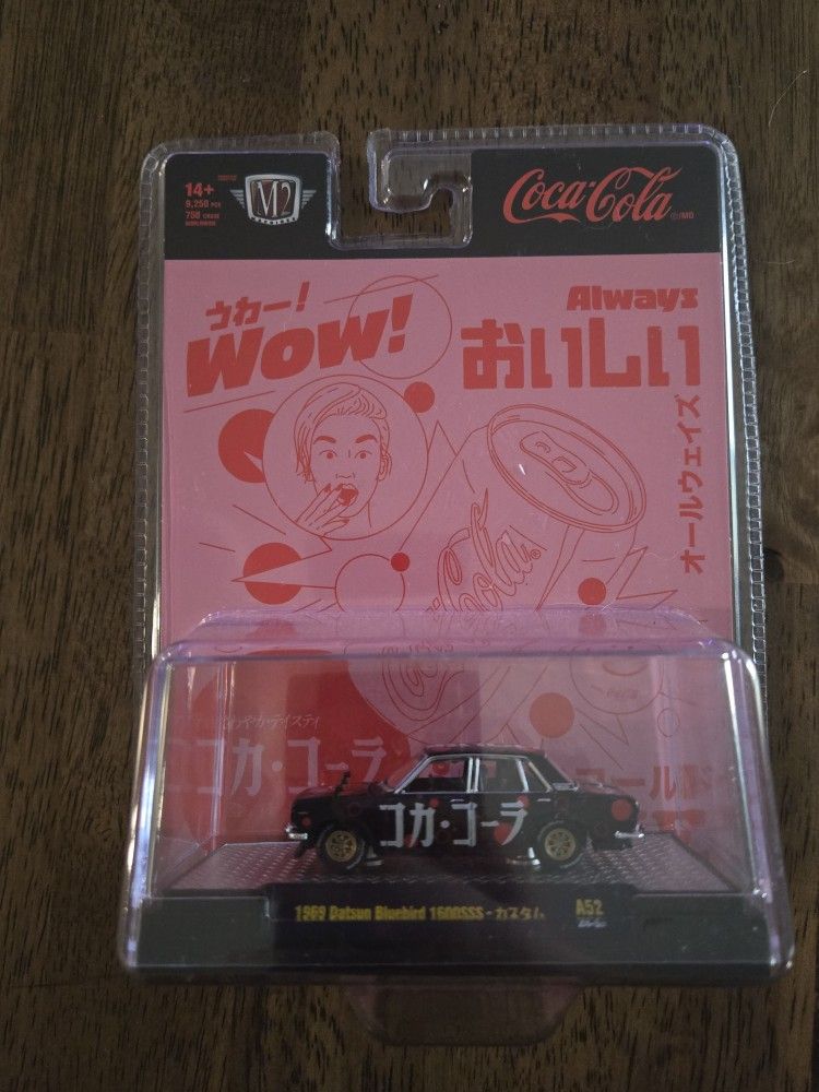 M2 Coca Cola 1969 Datsun Bluebird 1600SSS A52 Anime Car