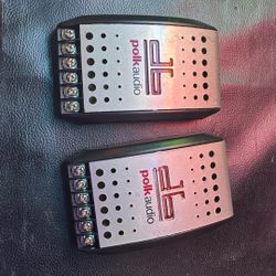 Pair Of Old School Electronic Crossovers