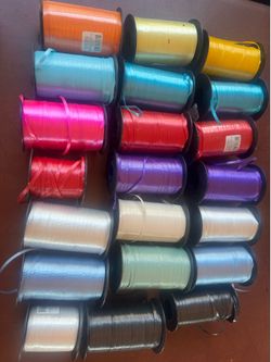 Balloon curling ribbon bundle 21 rolls