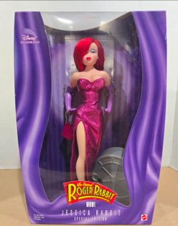 1999 Jessica Rabbit Doll Disney Special Edition Mattel 23591 Roger Rabbit