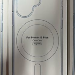 iPhone 16 Plus Clear Case (Magnetic)
