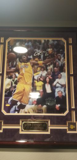 💜💛 Kobe Bryant Lakers Upper Deck UDA Back to Back 167/208 Lebron James MJ Jordan Panini Jersey Basketball 🐍