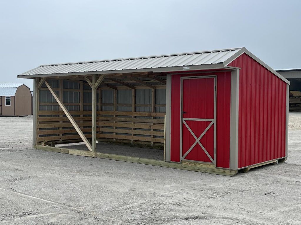 10ft.x24ft. Run-in Shed With Tackroom FOR SALE