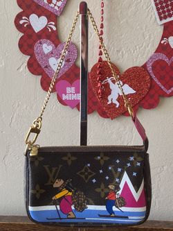 Authentic Louis Vuitton Mini Pochette Christmas Edition 