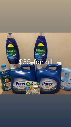 Cleaning Supply Bundle – Palmolive, Purex & More