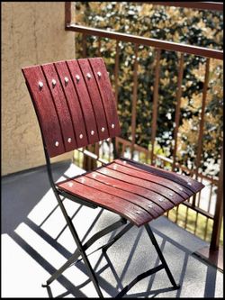 Rebuilt folding chairs