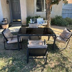 Patio dining table outdoor dining table set brand new patio furniture patio rocking chairs 🆕🚛🚎🆕