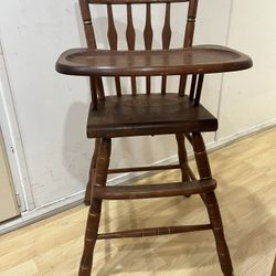 Antique OAK HILL Classic High Chair 