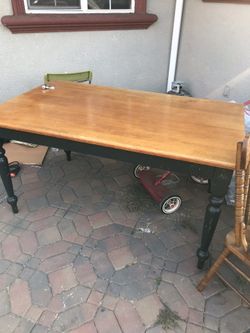 Wooden table