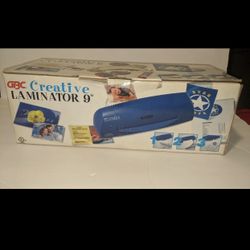 CREATIVE LAMINATOR 9" Protect Documents . Turns on and off. First come first Serve $25