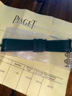 Original Piaget green elastic band