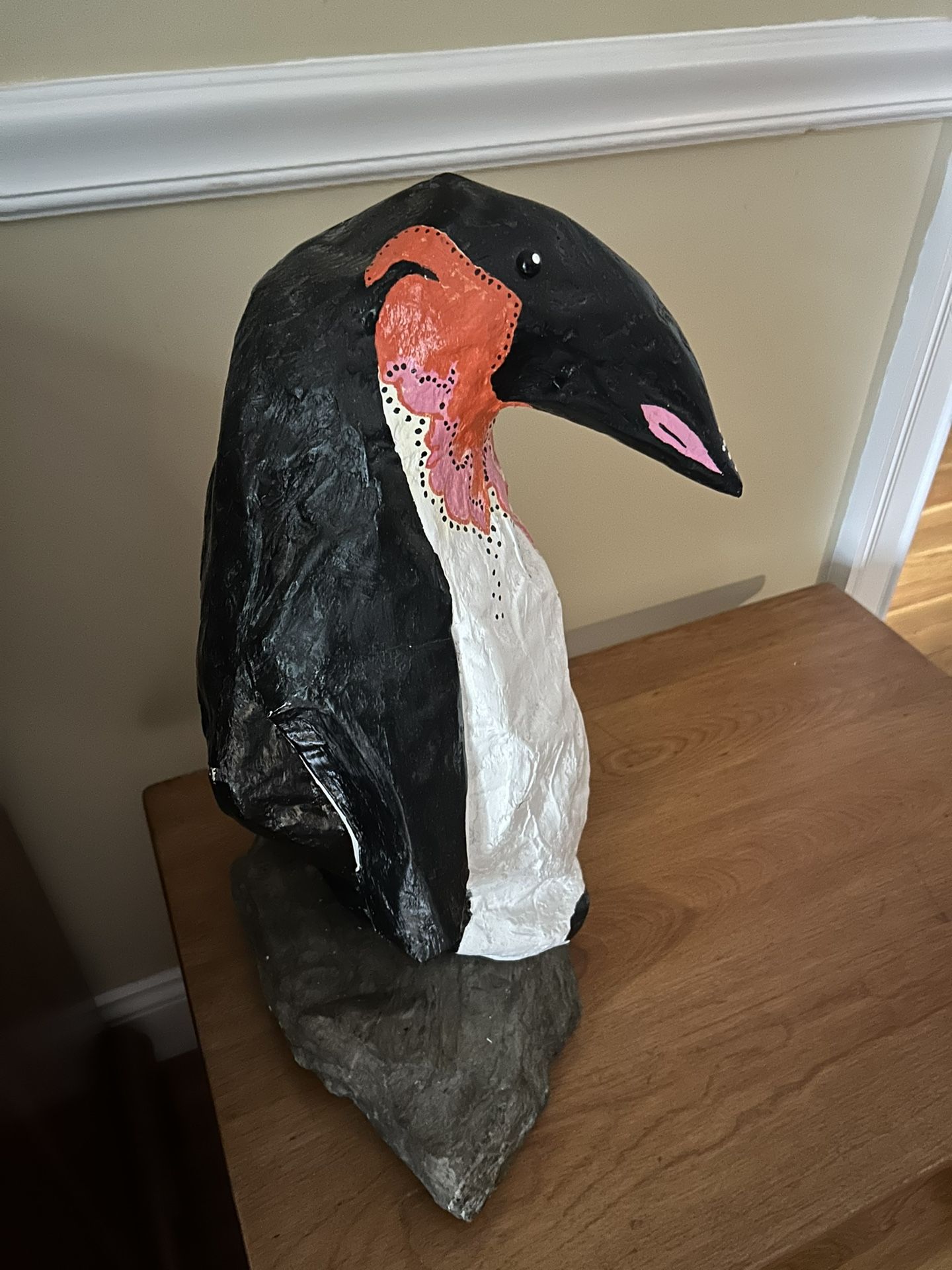 Papier Mache Penguin 