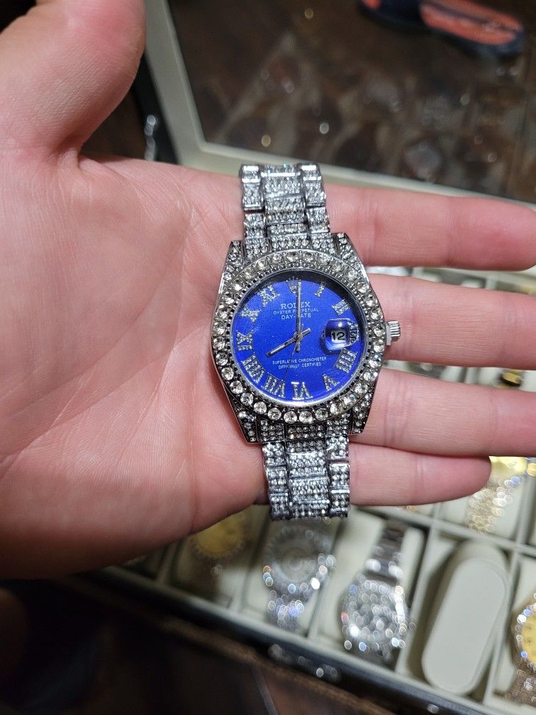 Iced Out Watch 