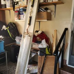 two 8' lights and one 4 ' light