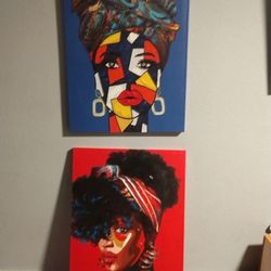 Hand Painted Wall Art Canvas 