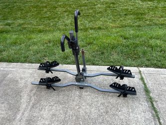 Swagman bike rack with bike lock