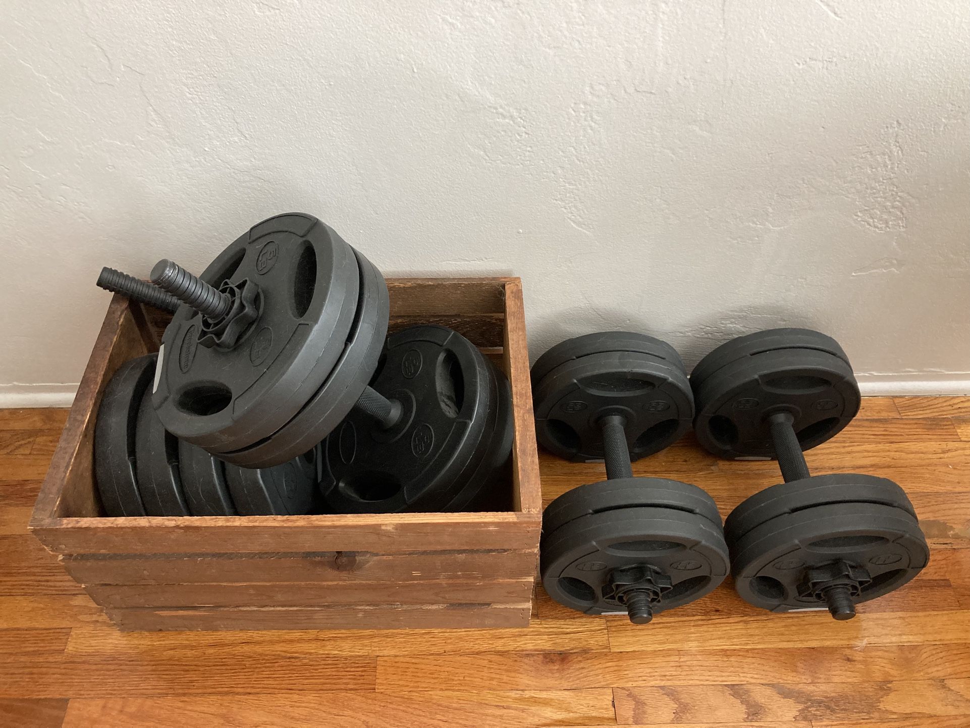Dumbbell / Free Weight Set $80 OBO 