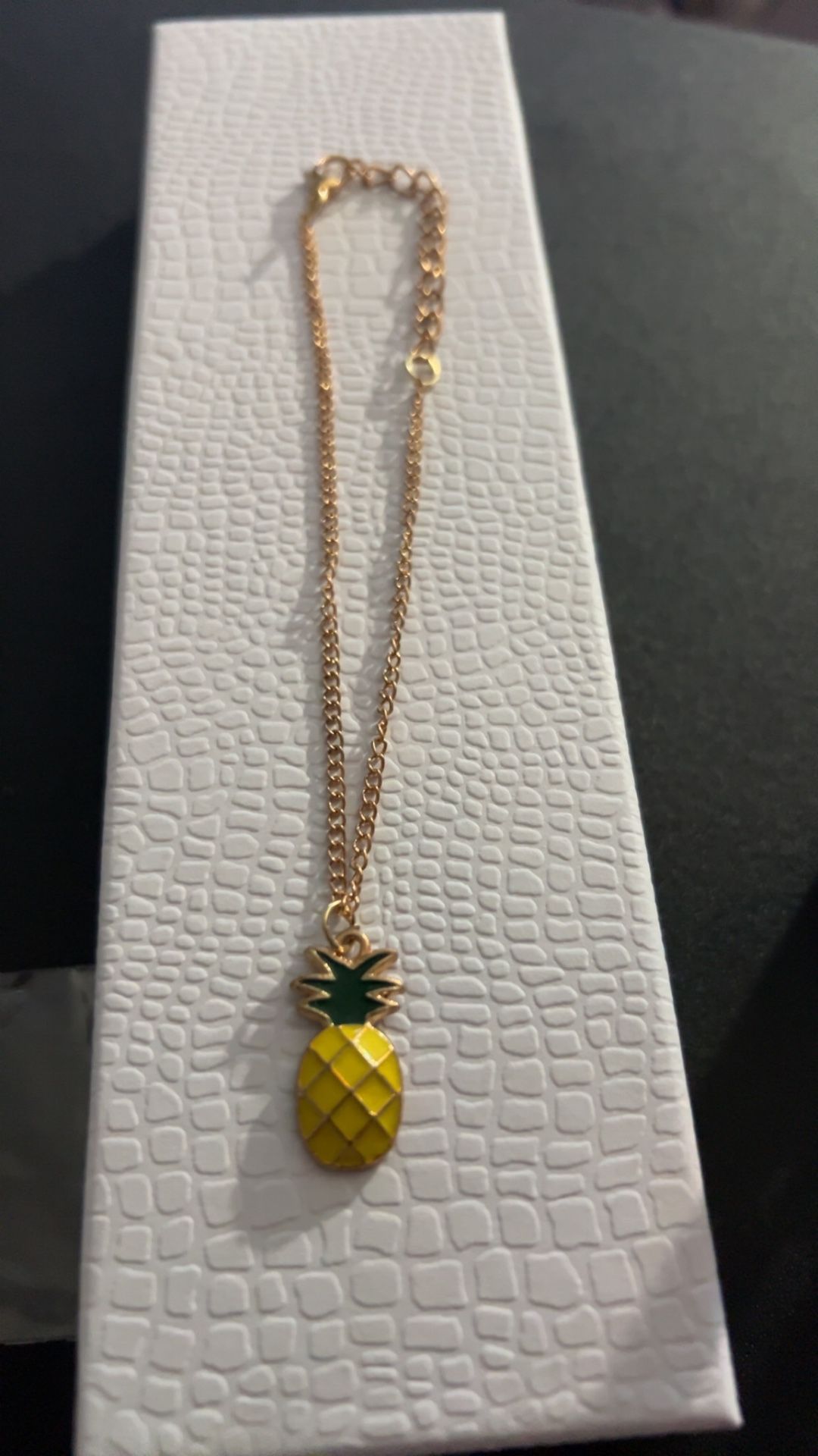 Pineapple Anklet $2