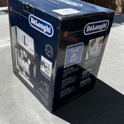 DeLonghi Espresso Machine, Metal Black ECP3420