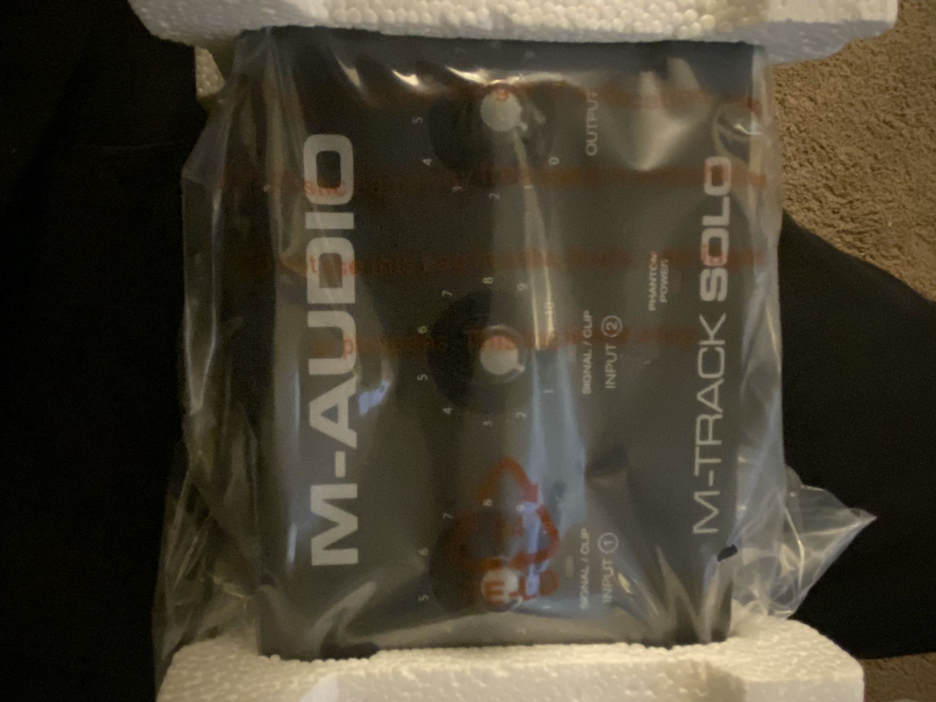 M Audio Track solo Black