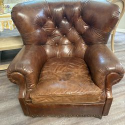 Churchill Cigar Leather Chair