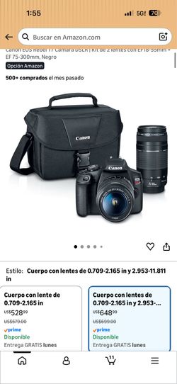 Cámara canon