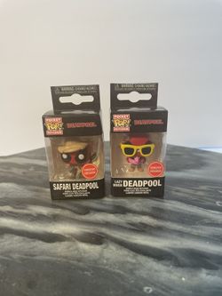 Keychain Lazy River And Safari Deadpool Lot
