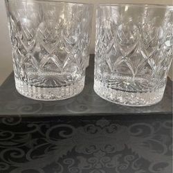 New OPAYLY Crystal Whiskey Glasses 10oz (Set of 4) Rocks Glasses in Gift Box