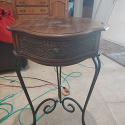 Old Fashioned Side Table