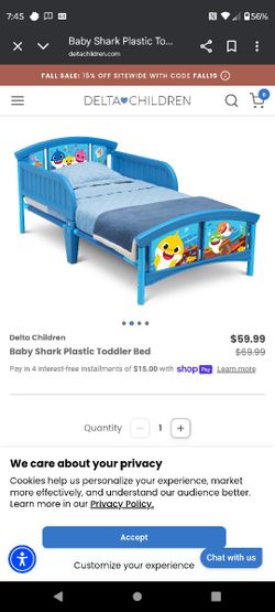 Baby Shark Bed Frame