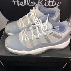 Jordan 11 Retro Low Medium Grey Size 6