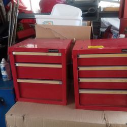 Tool Boxes By (ShopSmith) 17 1/4"H 15 3/4"W 14"D. This Are Small Boxes. Both For $130 Or On For $70.