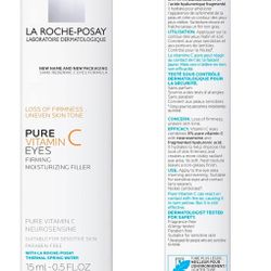 La Roche-Posay Redermic C Pure Vitamin C Eye Cream with Hyaluronic Acid