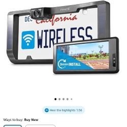 CAMERA REAR VIEW LICENSE PLATE CAMERA $50 OBO